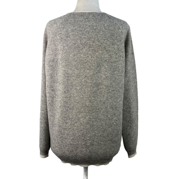 BARTONLINI MADE IN ITALY WOOL BLEND CREW NECK WOMEN'S SWEATER - Picture 2 of 9